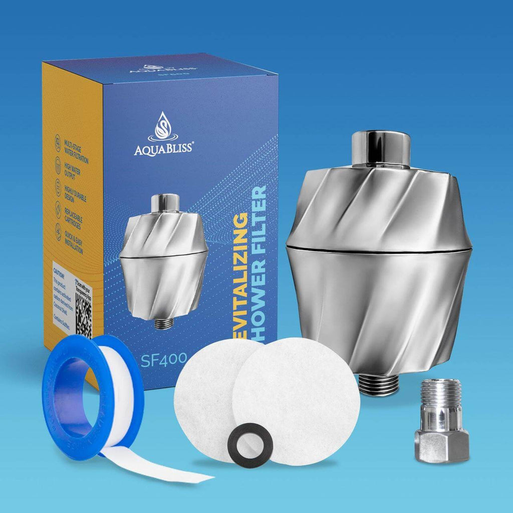 AquaBliss SF400 Chrome Revitalizing Shower Filter(Double the Vitamin C & Minerals)