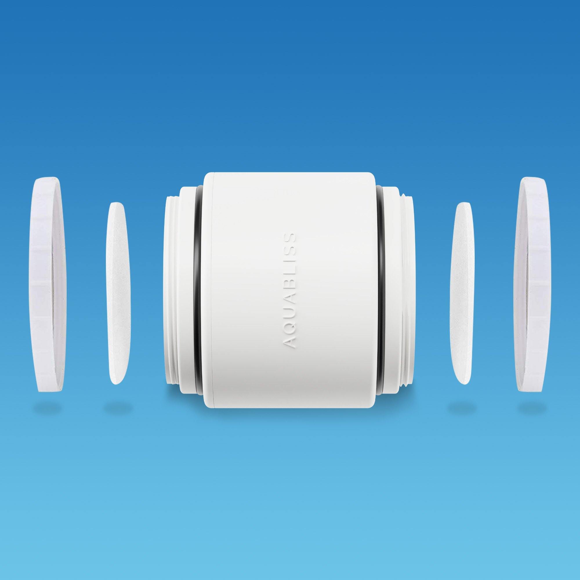 AquaBliss SFC500 Heavy-Duty Replacement Shower Filter Cartridge (SF500 & SF400 Compatible)