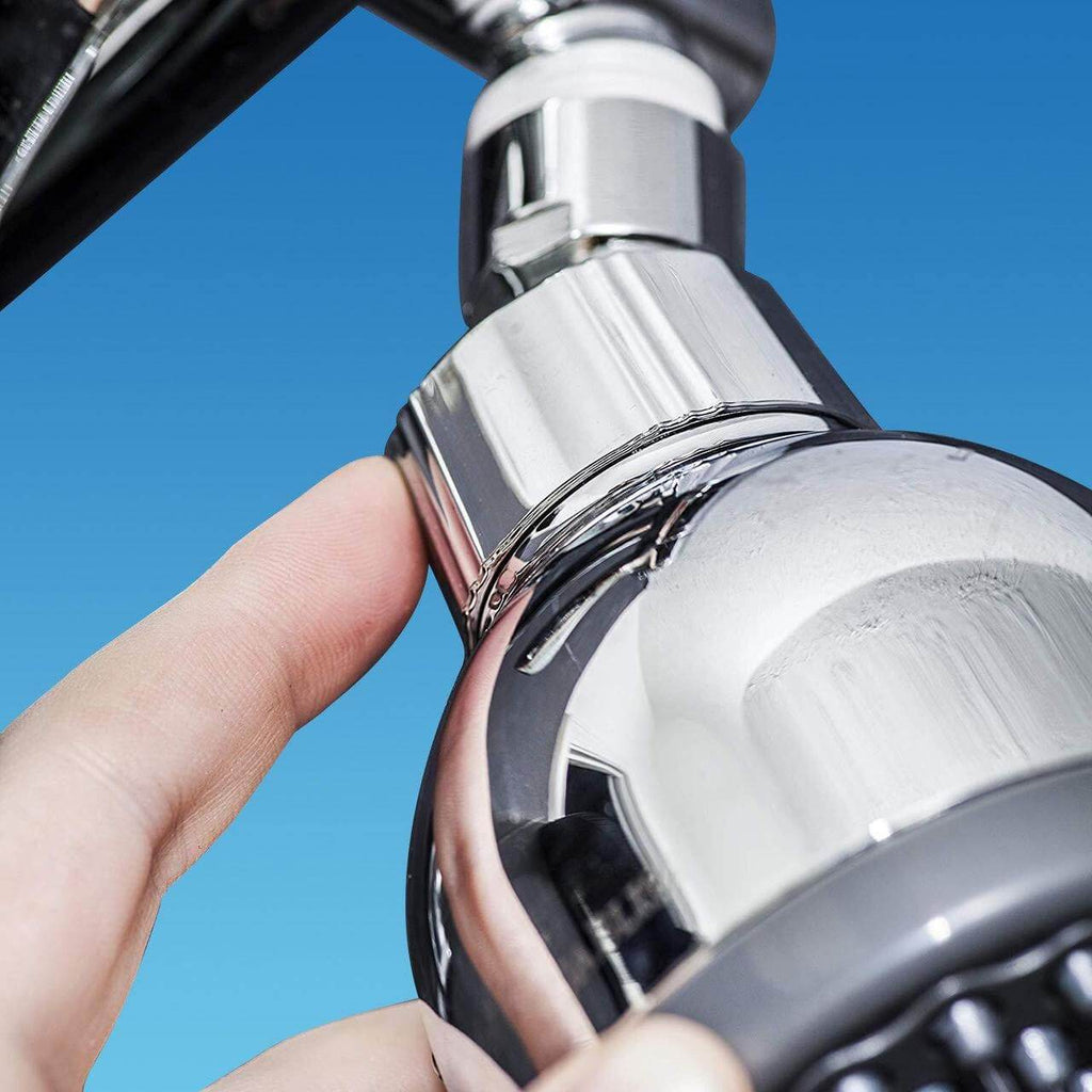 AquaBliss FS100 TurboSpa Ultra High-Pressure Shower Head - Chrome